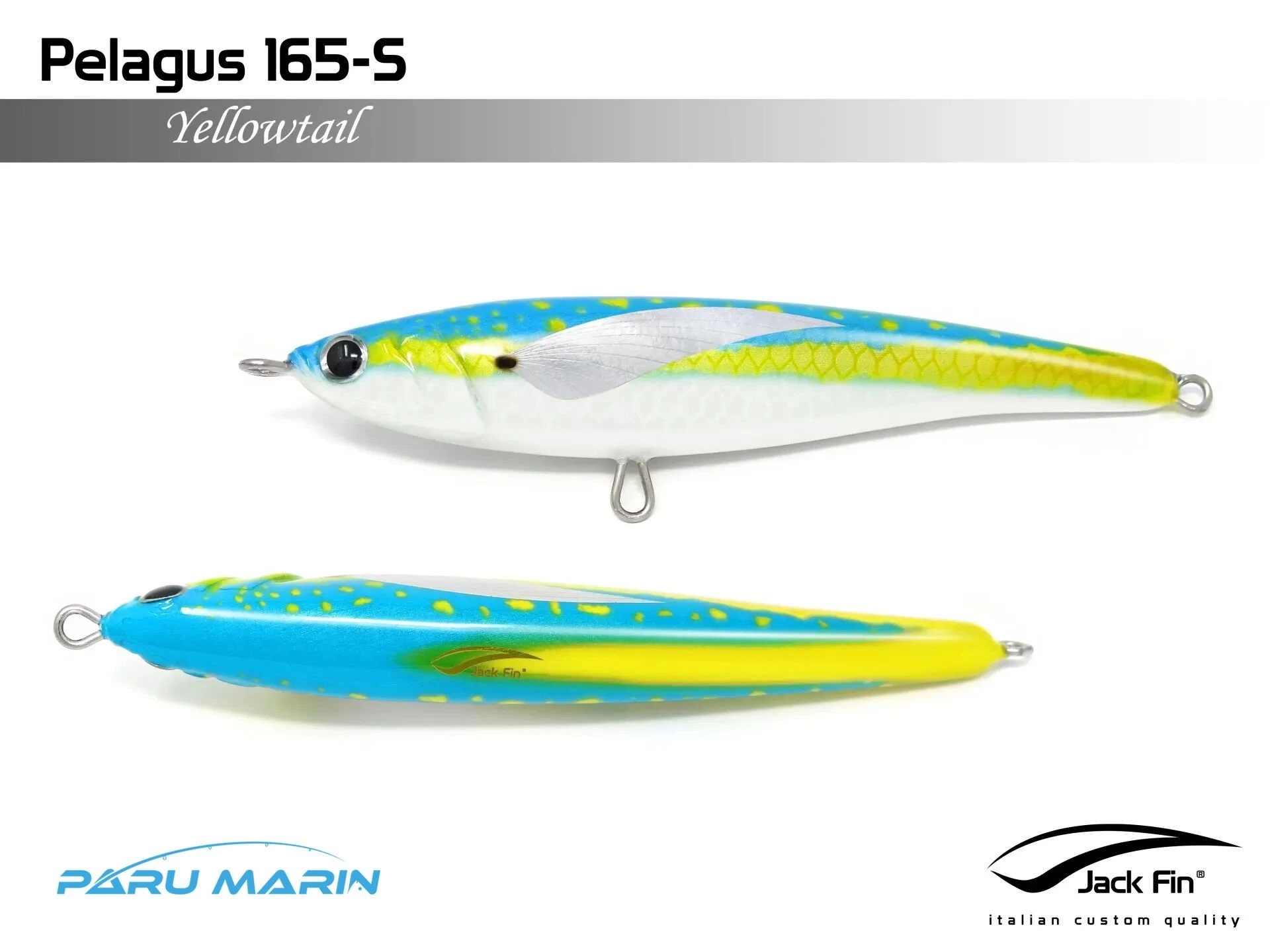 Jack Fin Pelagus 165-s Sahte Yem Yellowtail