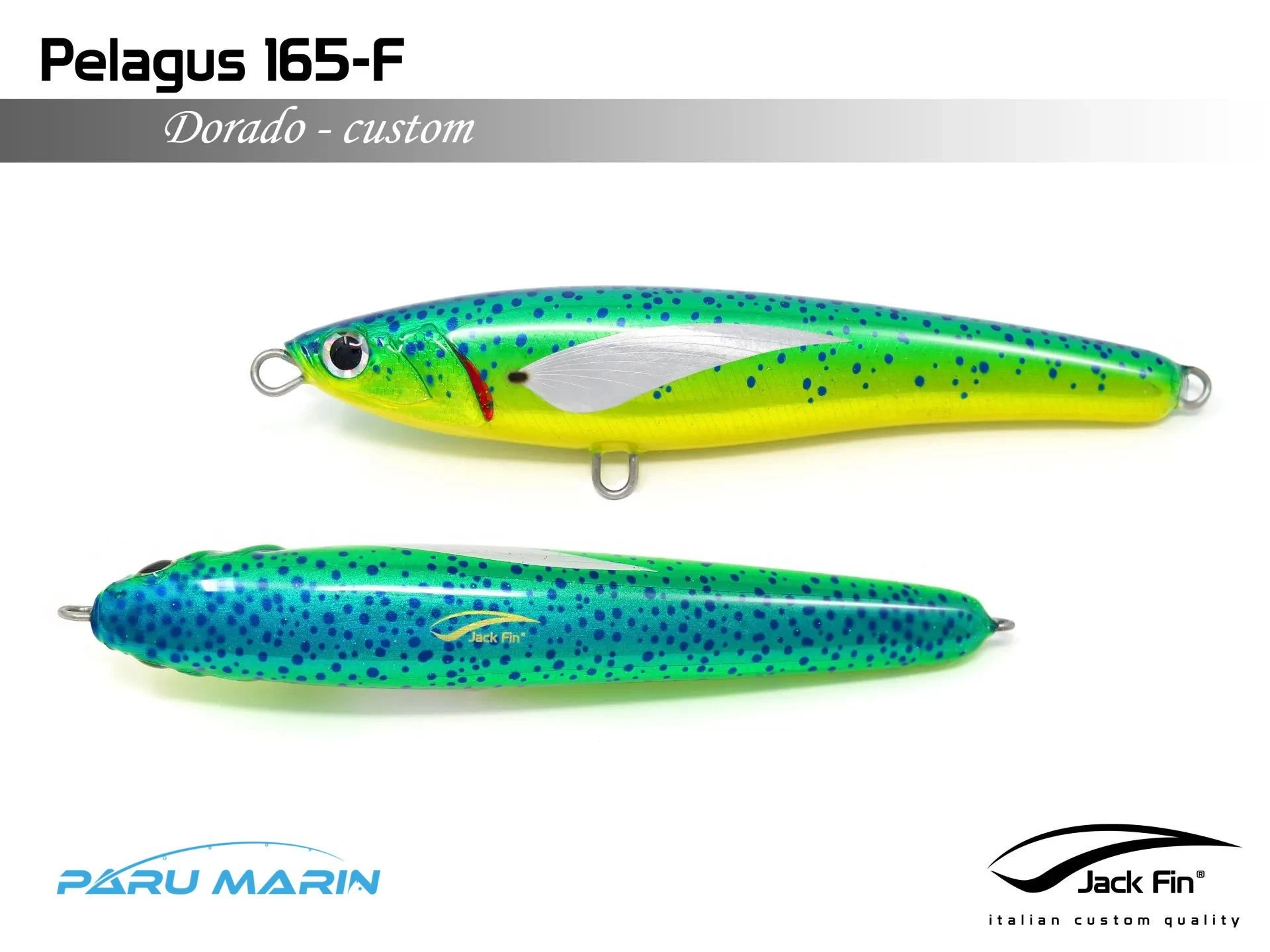 Jack Fin Pelagus 165-f Sahte Yem Dorado ''Özel Renk''
