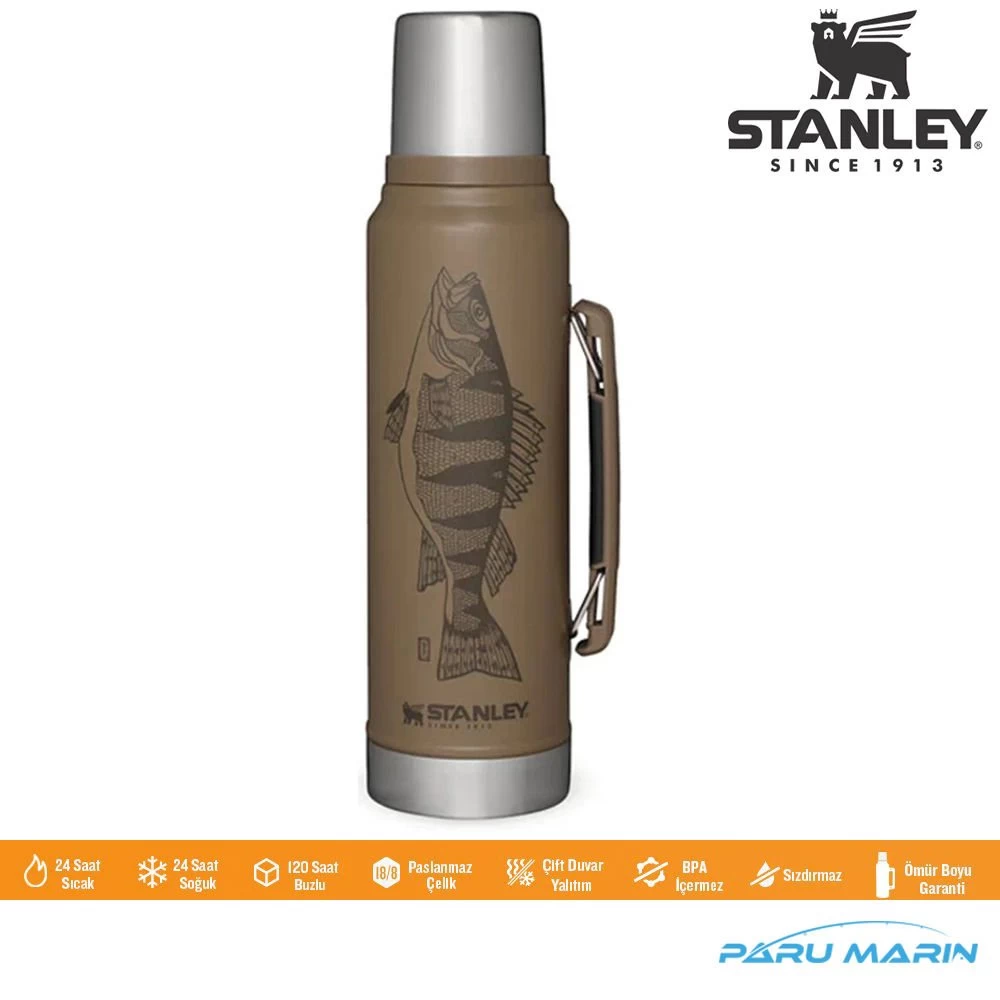 Stanley Legendary Klasik Vakumlu Paslanmaz Çelik Termos 1lt. Limited Peter Perch