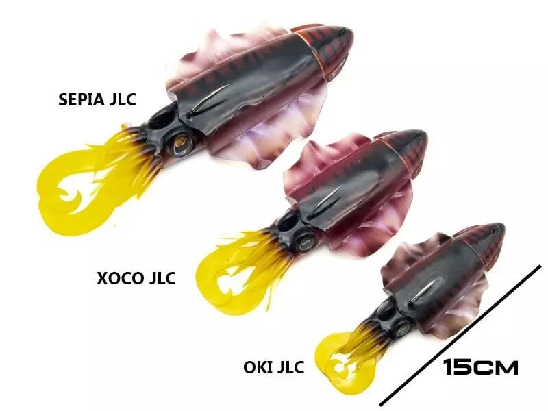 Jigging A La Carta Oki Jlc 110 Gr. Red Shiny 15cm. Silikon Yem