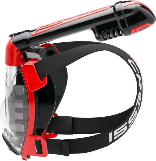 Cressi Duke Tam Yüz Maske S/m Black Red