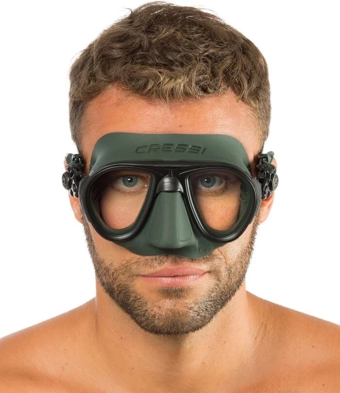 Cressi Calibro Green / Green Dalış Ve Yüzme Maskesi