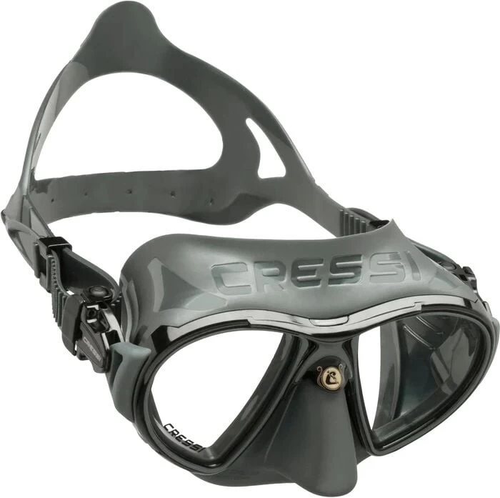 Cressi Zeus Black / Grey Dalış ve Yüzme Maskesi