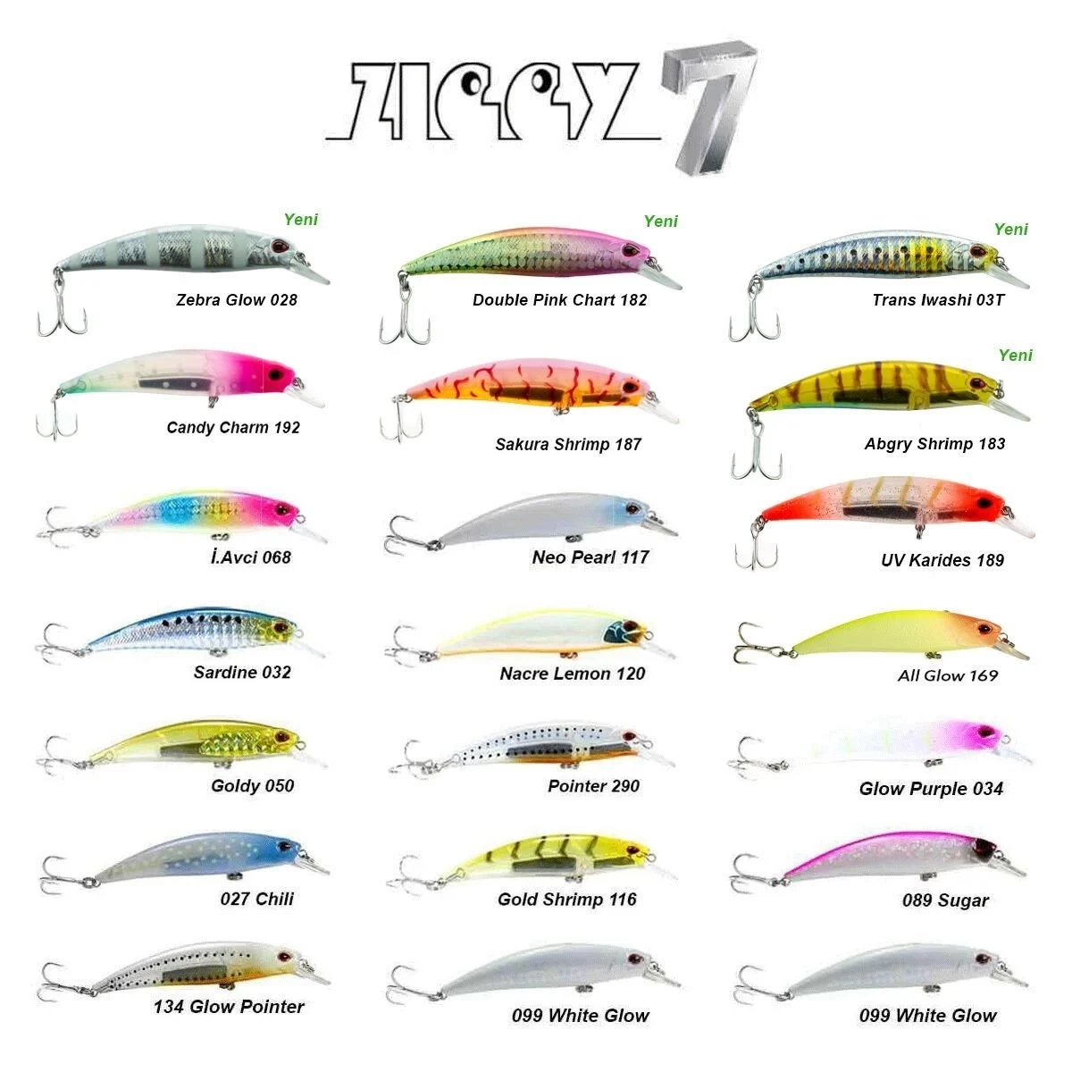 Fujin Ziggy7 Maket Balık 70mm 187 Sakura Shrimp