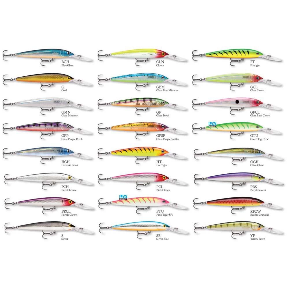 Rapala Down Deep Husky Jerk 12cm Cls - Clown Silver