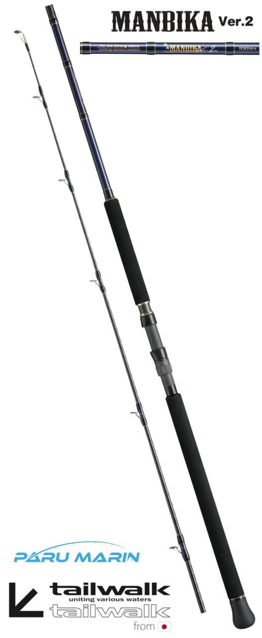 Tailwalk Manbika Ver.2 100xh Shore Jigging Kamış 305cm. Max. 100gr.