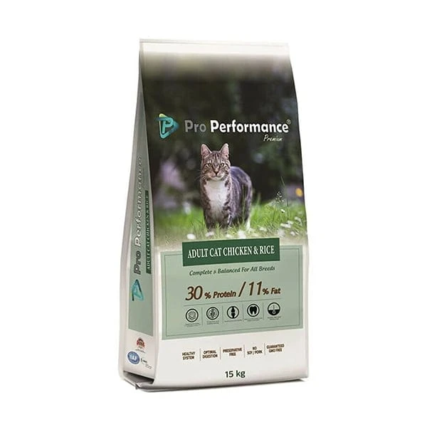 Pro Performance Tavuklu Yetişkin Kedi Maması 15 Kg