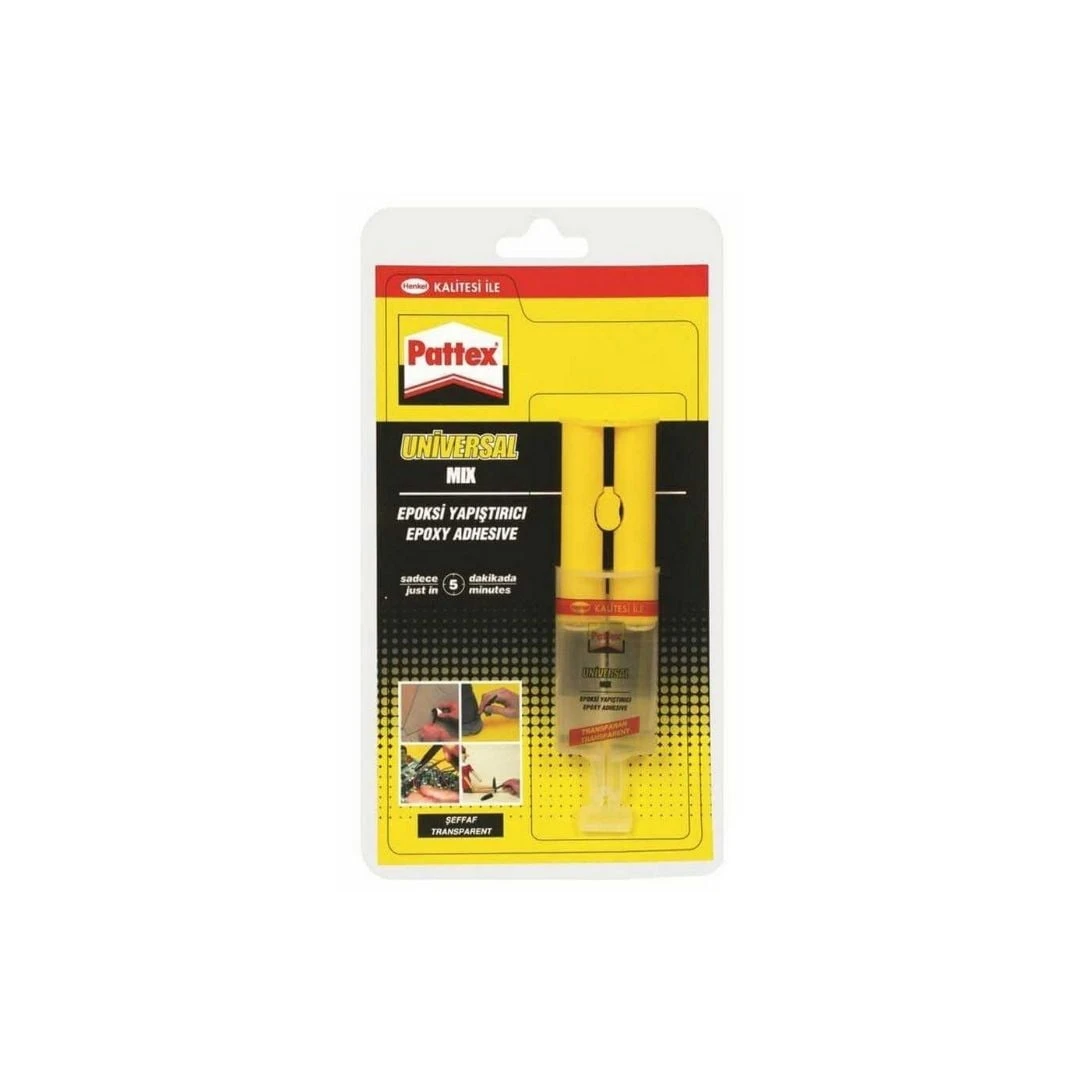 Pattex Universal Mix Epoksi Şırınga 27 Gr