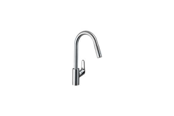 Hansgrohe Focus M41 Çekilebir El Duşlu Evye Bataryası