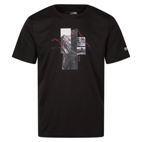 Regatta Fingal Vii Erkek T-shirt-sİyah