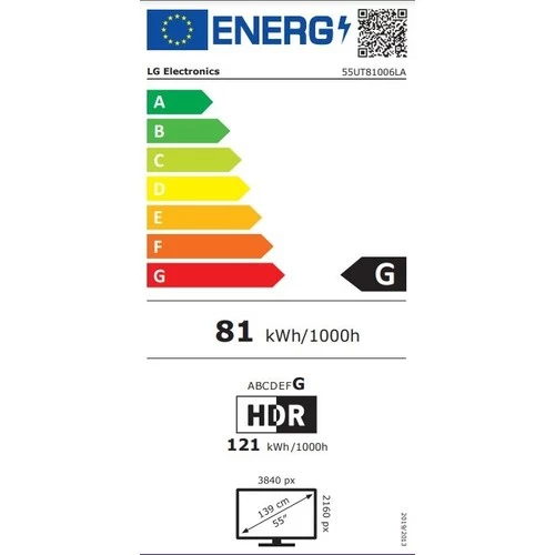 Lg 55ut81006la 4k Uhd 55' Webos Smart Led Tv