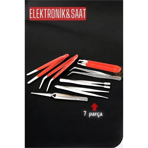 Transformacion Cımbız Seti 7 Parça Elektronikçi Cımbız Seti 715490