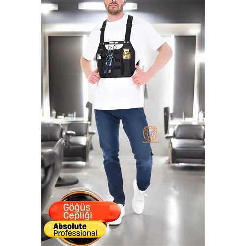 Transformacion Kuaför Göğüs Cepliği Absolute Design 720678