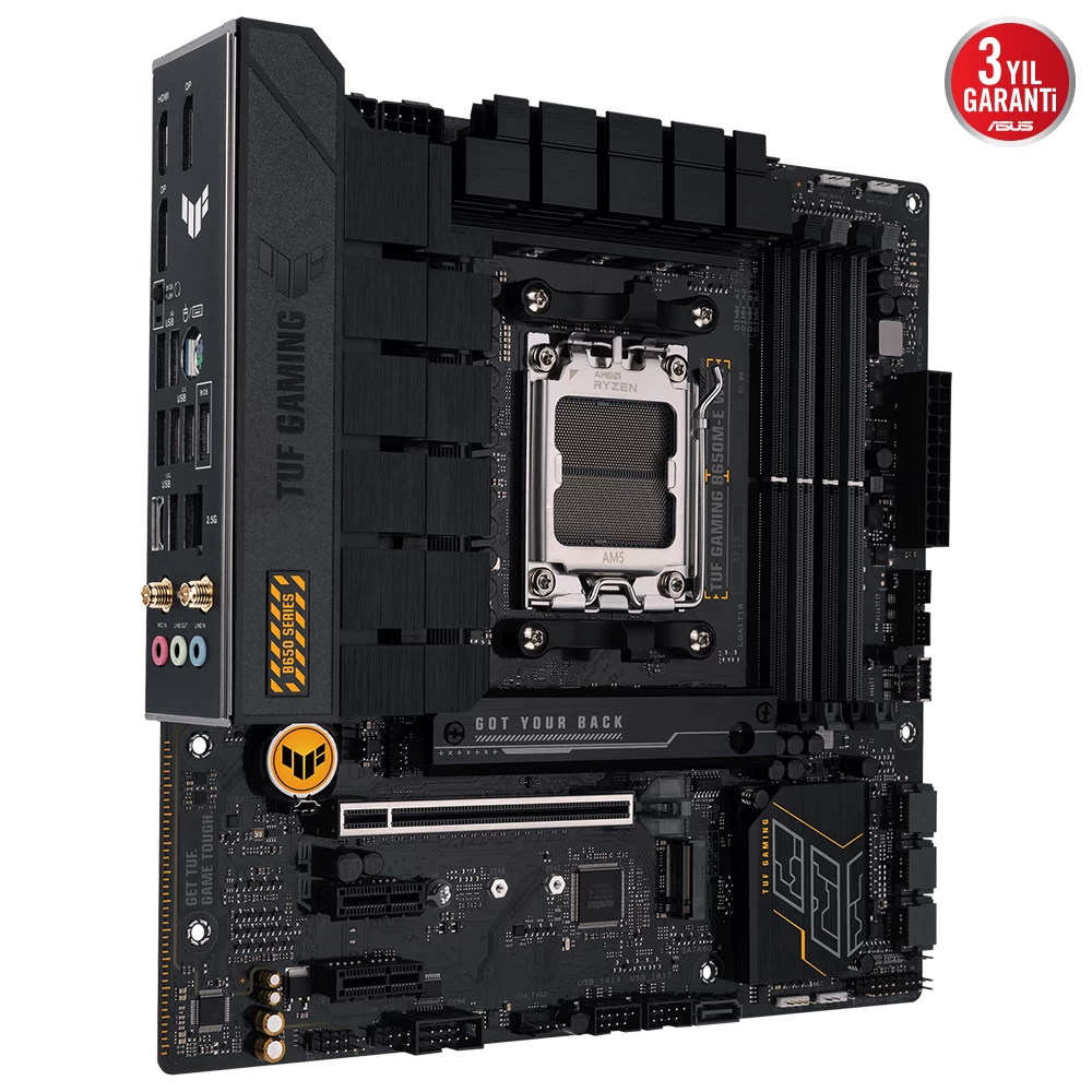 Asus Tuf Gaming B650-e Wifi Ddr5 8000+(oc) Dp Hdmi Atx Am5