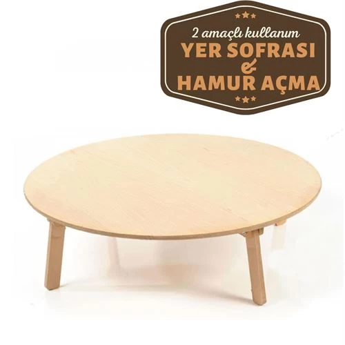 Modacar 60 Cm Ahşap Hamur Açma Masası