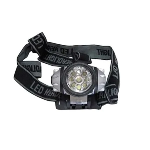 Black Watton 9 Led Head Lamp Kafa Feneri