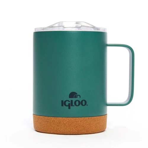 Igloo Cork Mug 350ml-yeŞİl