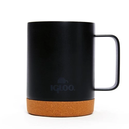 Igloo Cork Mug 350ml-sİyah