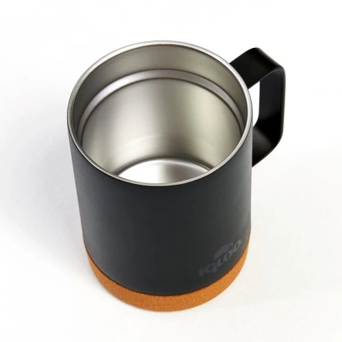 Igloo Cork Mug 350ml-sİyah