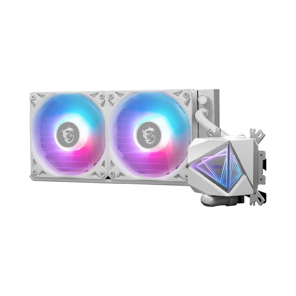 Msi Mag Coreliquid I240 White 240 Mm Sivi Sogutma