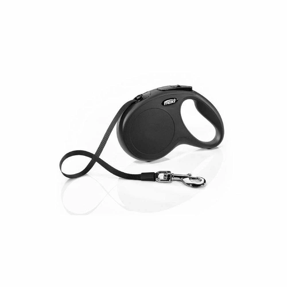 Flexi New Classic Medıum 5 Mt Siyah Şerit Köpek Tasması