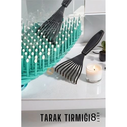 Modacar 8 Adet Tarak Temizleyici Mini Tırmık   714617	 Toptan Paket