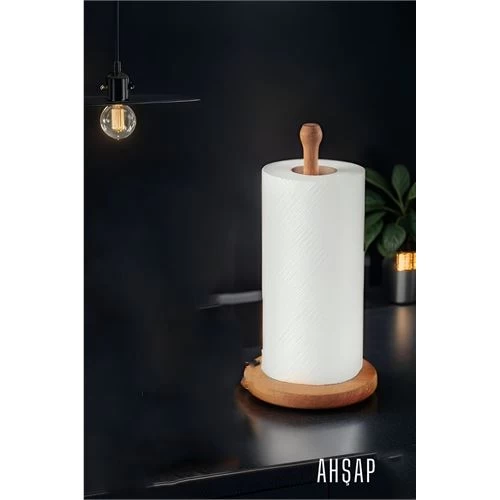 Modacar 4 Adet Havlu Kağıt Tutucu Ahşap 717042 Toptan Paket
