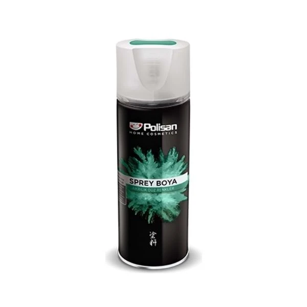 Polisan Akrilik Sprey Boya Ral 6016 Yeşil 400 Ml