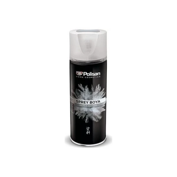 Polisan Metalik Sprey Gümüş Ral 9006 400 Ml