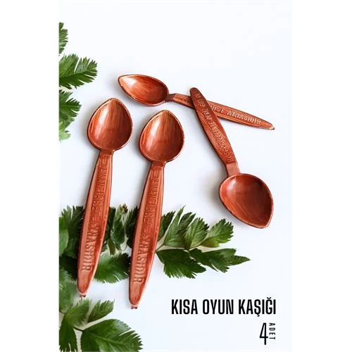 Modacar 16 Adet İnce Küçük Oyun Kaşığı 714520 Toptan Paket