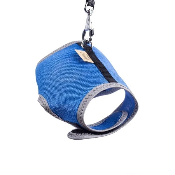 Cattie Havalı Dokuma Kedi Göğüs Ve Gezdirme Takımı Small Royal Mavi 1x20-30 Cm