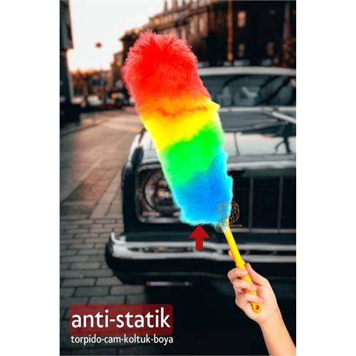 Modacar 4 Adet Anti-statik Toz Alma Püskülü Torpido Koltuk Kaporta Toz Alma Püskülü 720794 Toptan Paket