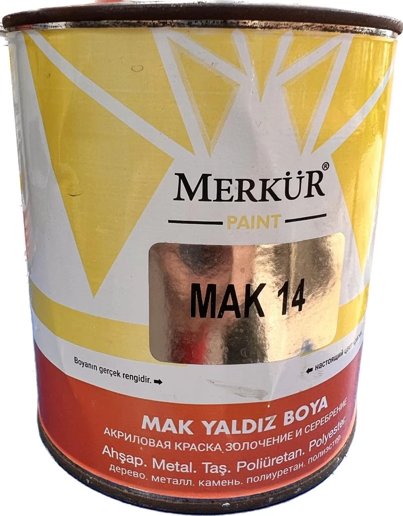 Merkür Gold Mak-14 Mirror Gold 750 Gr