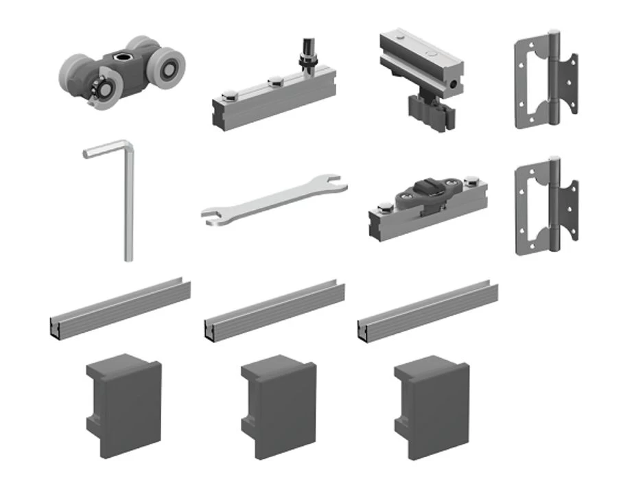 Albatur Masterfold 60 122-9061-1410 60 Kg Katlanir Sürme Kapi Sistemi