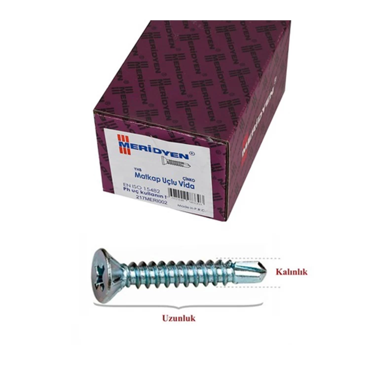 STD YHB Matkap Uçlu Vida 4,8 × 70 mm 250 Adet