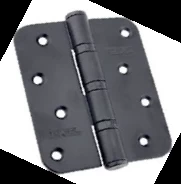 Yüksel Çelik 10 Cm Dar Oval Mat Siyah