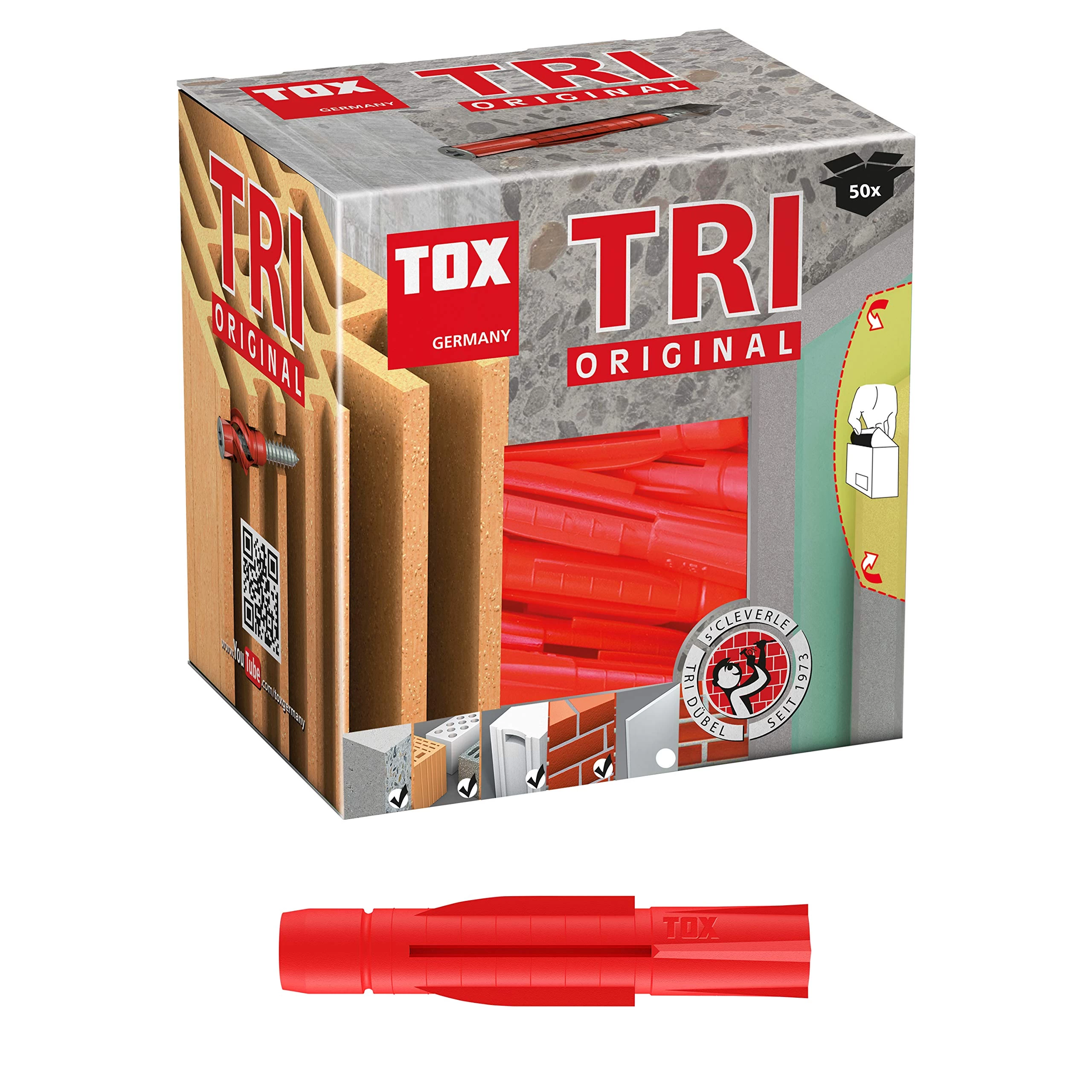 Tox TriMax Roket Dübel 8 mm 100 Adet