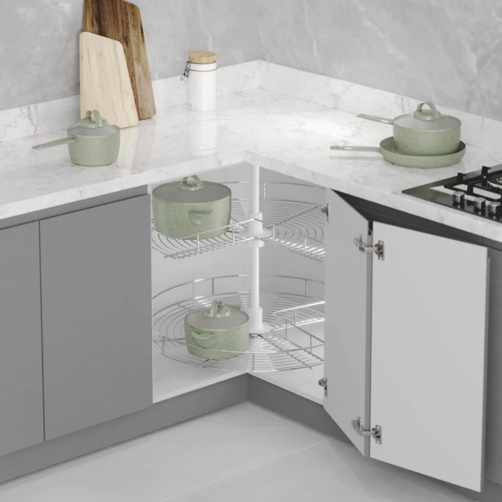 Starax S-3021-C 3/4 Döner Sepet Takımı 740 × 700 mm 74 cm