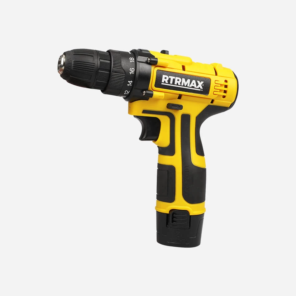 RTRMAX RTM332 Çift Akülü Li-Ion Şarjlı Matkap 12 V 1,5 Ah