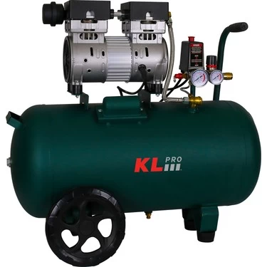 Kl Pro Klk50S Sessiz Yağsiz Kompresör 50 Lt 1 Hp (750W)
