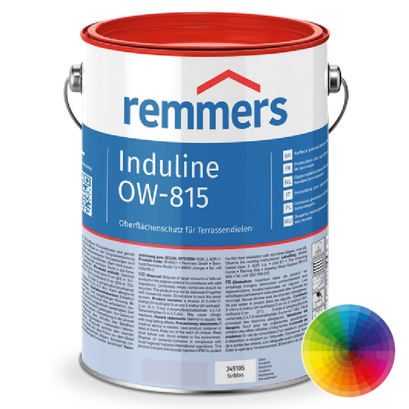 Remmers Induline Ow-815 Su Bazli Deck Yaği Tik 20 Lt
