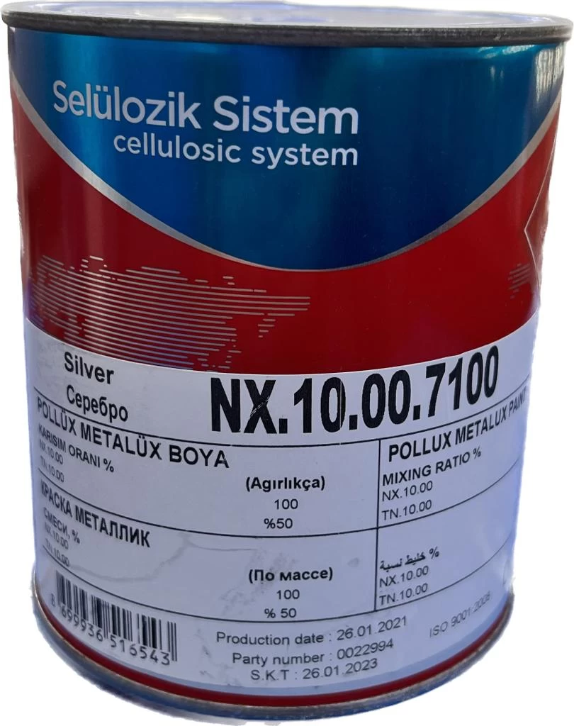 Polchem NX10.00.7100 Metalüx Silver 0,75 L