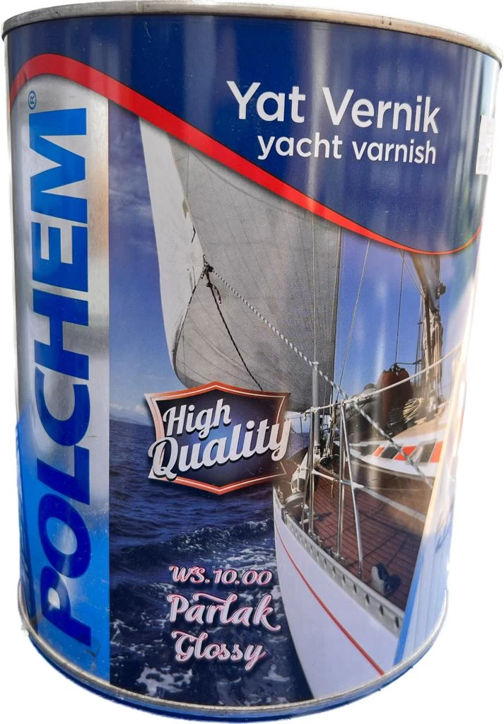 Polchem WS10 Yat Verniği Parlak 2,5 L