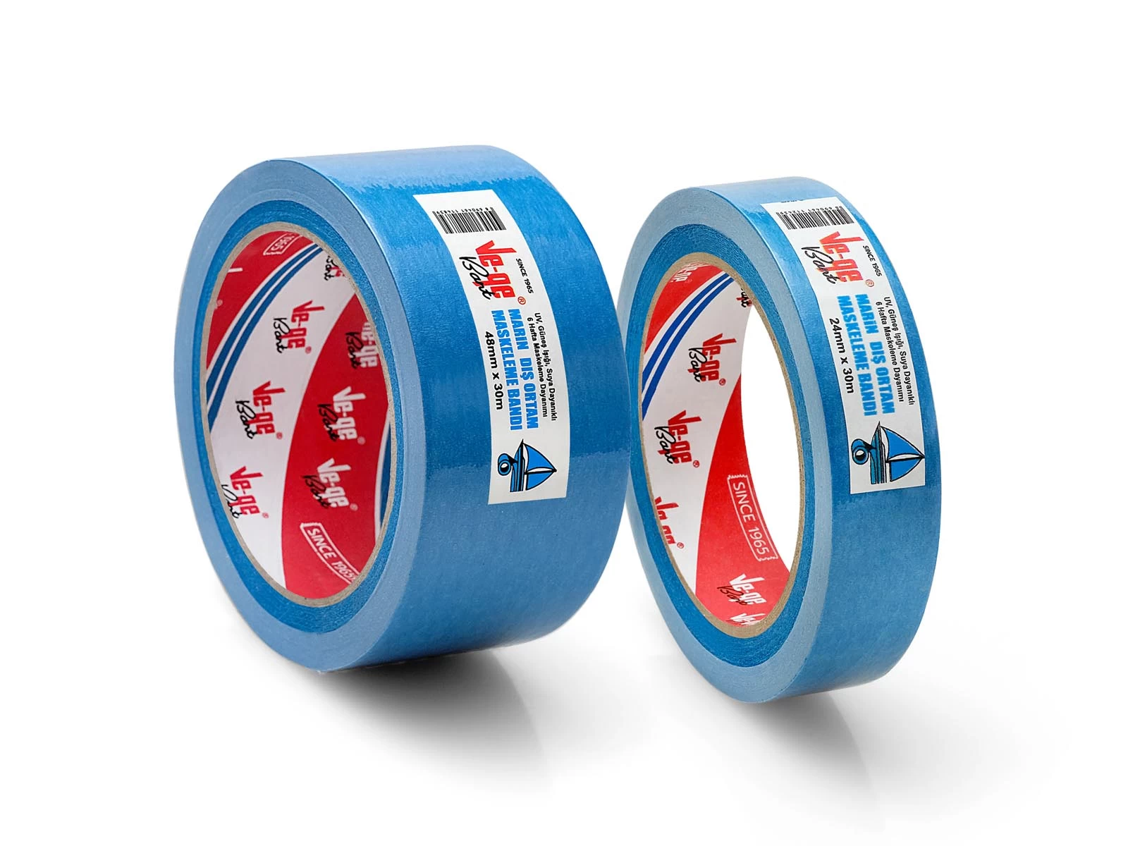 Ve-Ge Marin Bant Mavi 48 mm × 30 m
