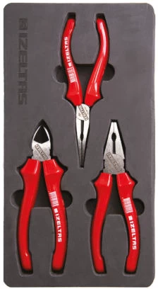 İzeltaş Opak Pense Seti 160 mm 3 Parça