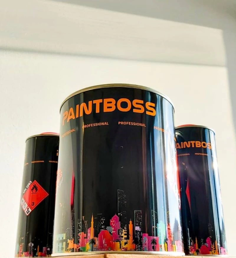Paintboss 41540 Endüstriyel Rapid Boya Yarı Mat Antrasit 15 kg RAL 7016