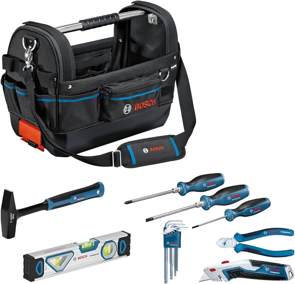 Bosch 8 Parça El Aleti Seti + GWT 20 Çanta