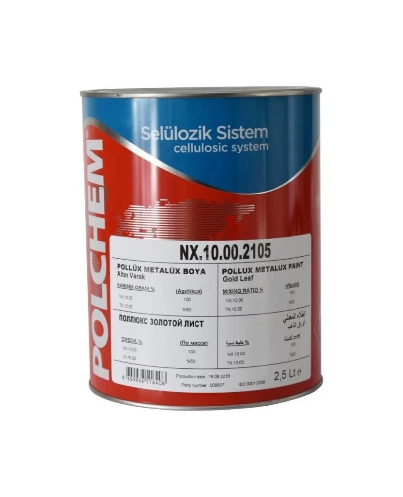 Polchem NX10.00.2105 Metalüx Altın Varak 12 kg