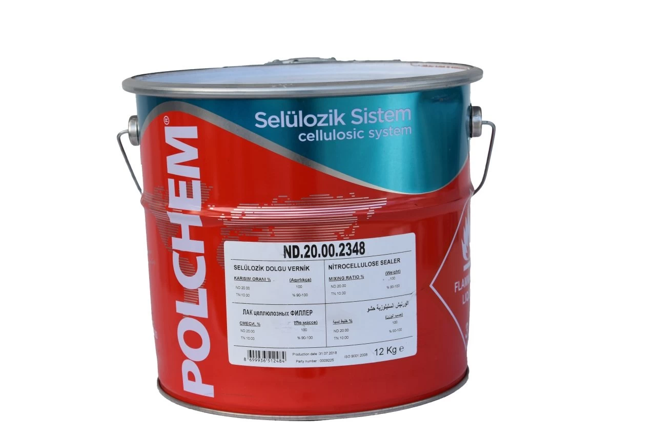 Polchem ND20 Selülozik Dolgu Verniği 12 kg