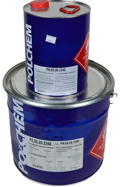 Polchem Ps20.20 Poliüretan Özel Mat Vernik 12 Kg
